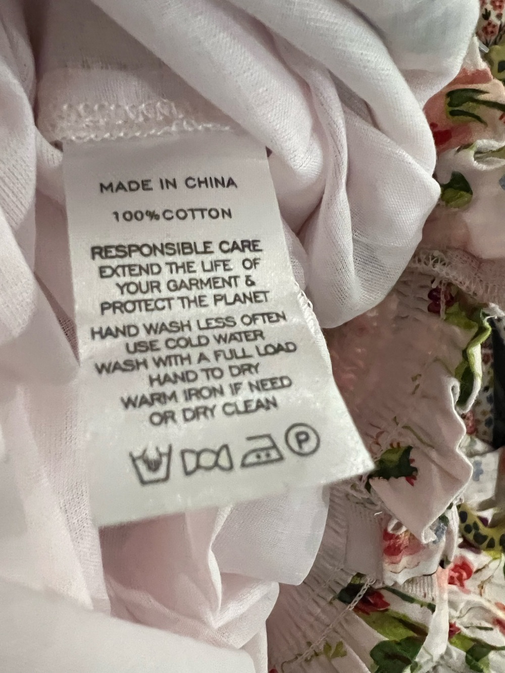 Rare Hill House Anjuli Nap Dress in Pink Bluebonnet. Sz. L - Picture 11 of 12